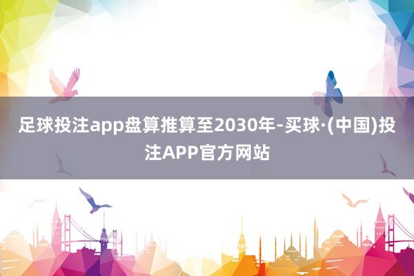 足球投注app盘算推算至2030年-买球·(中国)投注APP官方网站