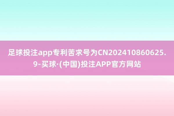 足球投注app专利苦求号为CN202410860625.9-买球·(中国)投注APP官方网站