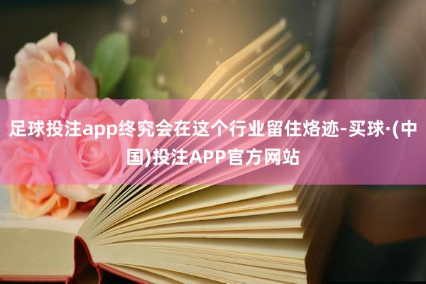 足球投注app终究会在这个行业留住烙迹-买球·(中国)投注APP官方网站